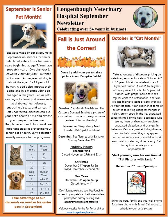 September Newsletter
